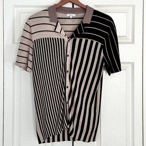 Reiss Linen Short-Sleeve Shirt